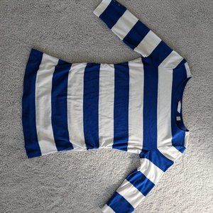 NewYork and Company, Long Sleeve , Blue and White Tee